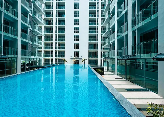 アパート Spacious Elegant Near Of Dreams, Airport, Moa, Okada, Ayala Malls, And Solaire Casino With Free 5 Pool Access *